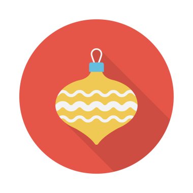 dekorasyon glyph düz vektör simgesi