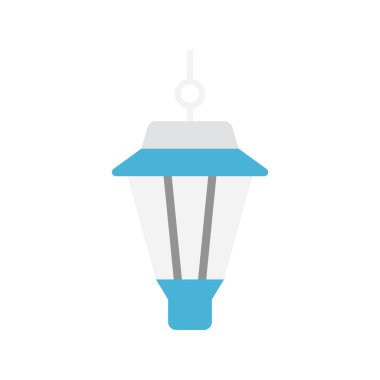 fenerler glyph düz vektör simgesi