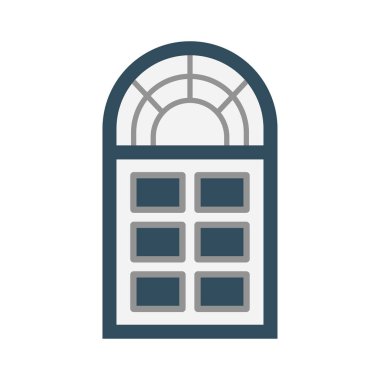 Daire glif simge vektör