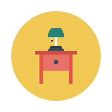 dolap glyph düz vektör simgesi