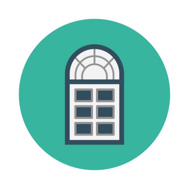 houseglyph düz vektör simgesi