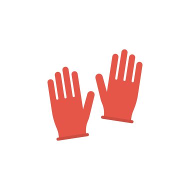 el glyph düz vektör simgesi