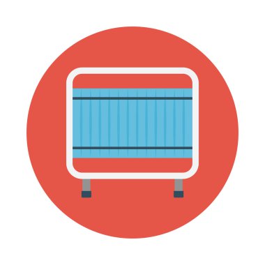 perde glyph düz vektör simgesi