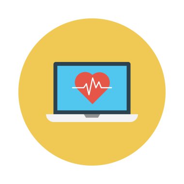 yaşam glyph düz vektör simgesi