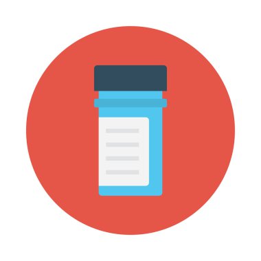 doz glyph düz vektör simgesi