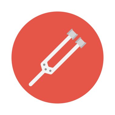 oral glif düz vektör simgesi