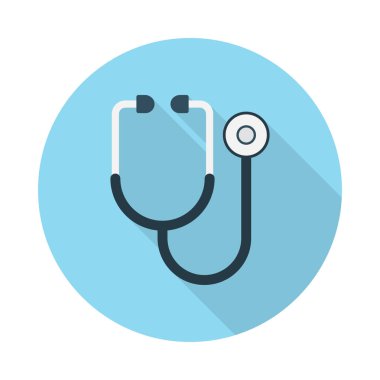 tıbbi glyph düz vektör simgesi