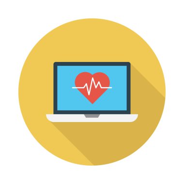 yaşam glyph düz vektör simgesi