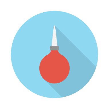 sağlık glyph düz vektör simgesi