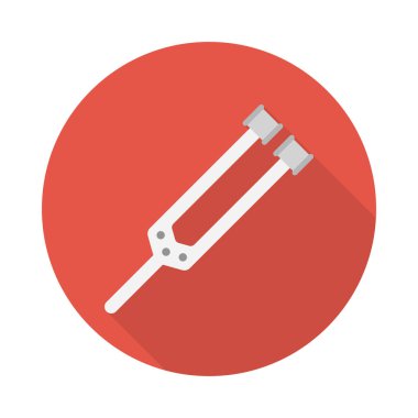 oral glif düz vektör simgesi