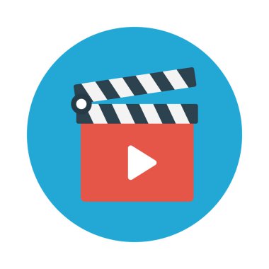 karton glyph düz vektör simgesi