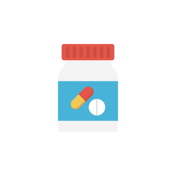 Drugs Glyph Platte Vector Icoon — Stockvector