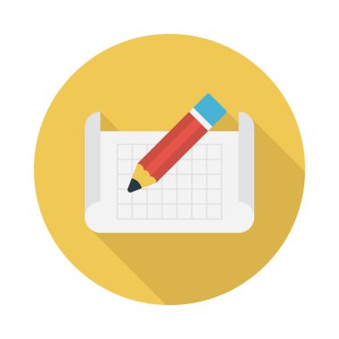 belge glyph düz vektör simgesi