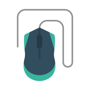 klavye glyph düz vektör simgesi