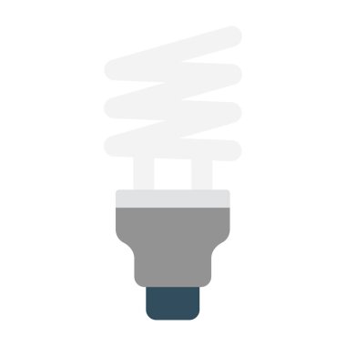 ampul glyph düz vektör simgesi