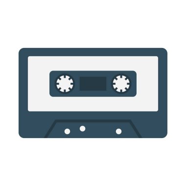 bant glif düz vektör simgesi