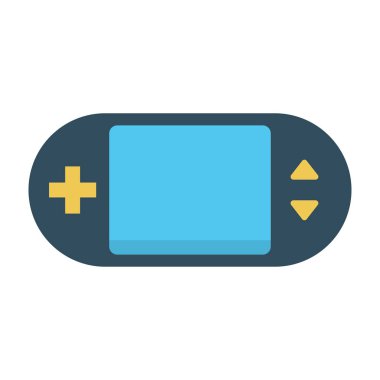 gameglyph düz vektör simgesi