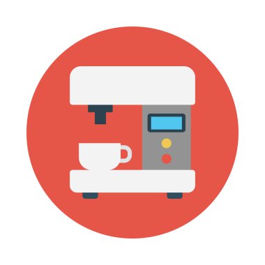 maker glyph düz vektör simgesi