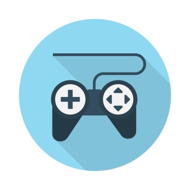 kontrol glif düz vektör simgesi