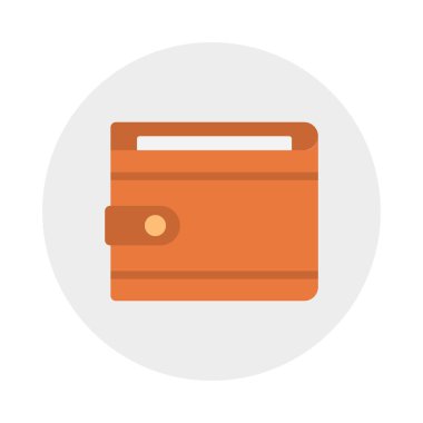 düz sembol simge vektör çanta