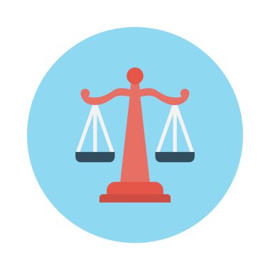 mahkeme glyph düz vektör simgesi