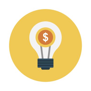 yaratıcı glyph düz vektör simgesi