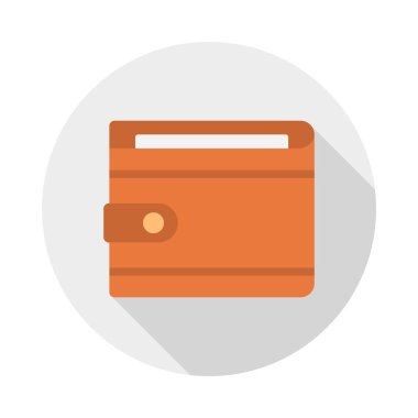 düz sembol simge vektör çanta