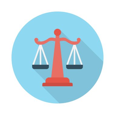 mahkeme glyph düz vektör simgesi