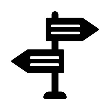 karton glyph düz vektör simgesi