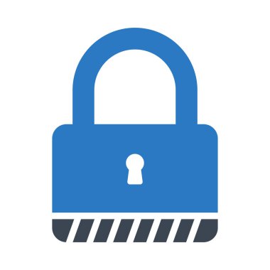 koruma glif simge renk vektör