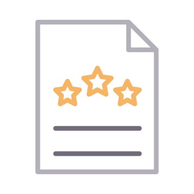 geri bildirim renk çizgisi vektör simgesi