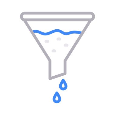 huni renk çizgisi vektör simgesi