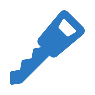 kilit glyph renk vektör simgesi