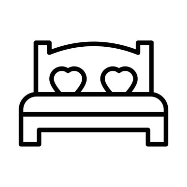 ince hat vektör simge aşk