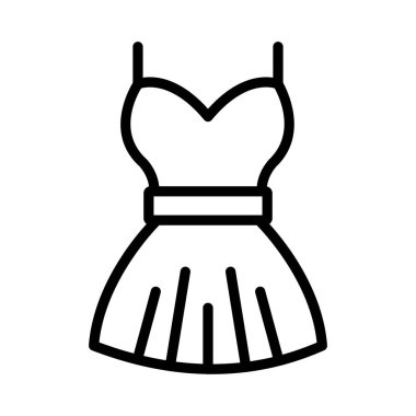 bez ince hat vektör simge