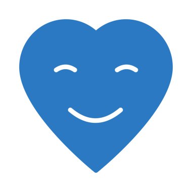 aşk glif renk vektör simge