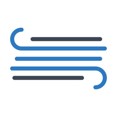 üfleme glyph renk vektör simgesi