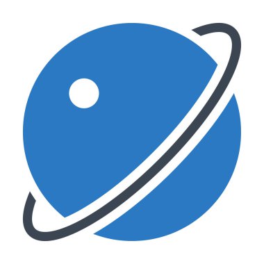 dünya glyph renk vektör simgesi