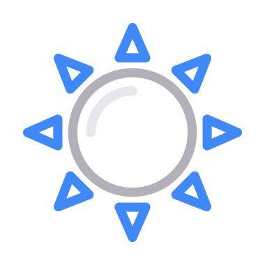 hava renk çizgisi vektör simgesi