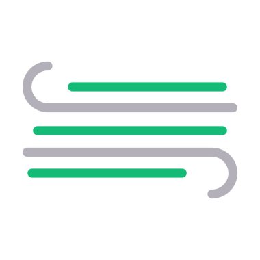 üfleme renk çizgisi vektör simgesi