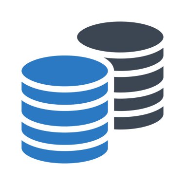 para glyph renk vektör simgesi