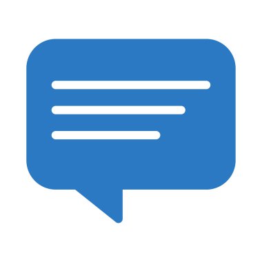 mesaj glyph renk vektör simgesi