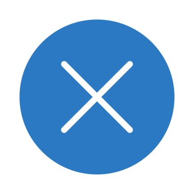 glyph renk vektör simgesini çarpma