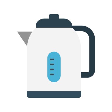 su ısıtıcısı glif düz vektör simge