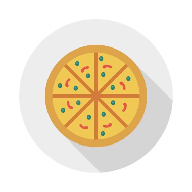 dilim glyph düz vektör simgesi