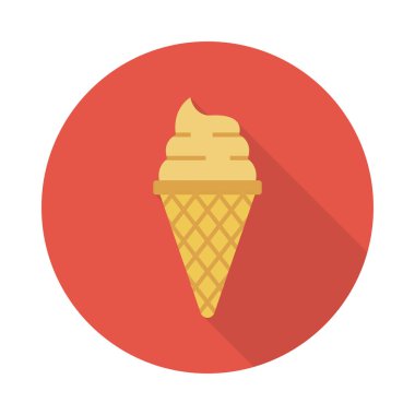 buz glyph düz vektör simgesi