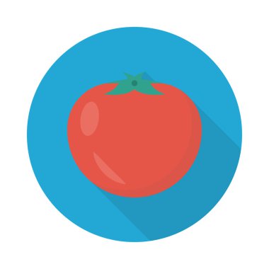 Bitkisel glif düz vektör simge