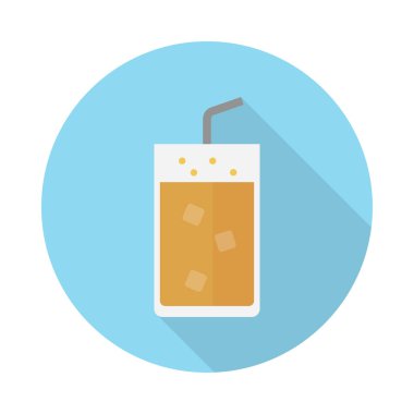 suyu glyph düz vektör simgesi