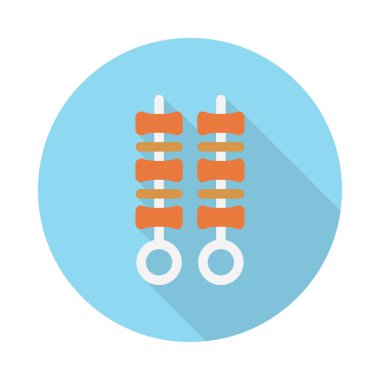 ızgara glyph düz vektör simgesi