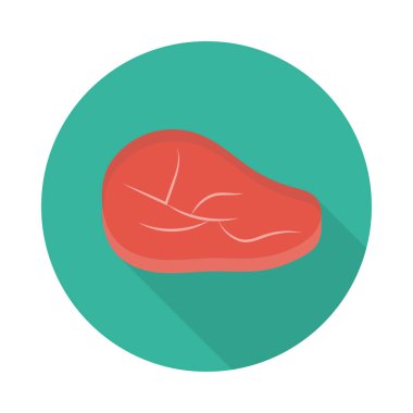 et glyph düz vektör simgesi